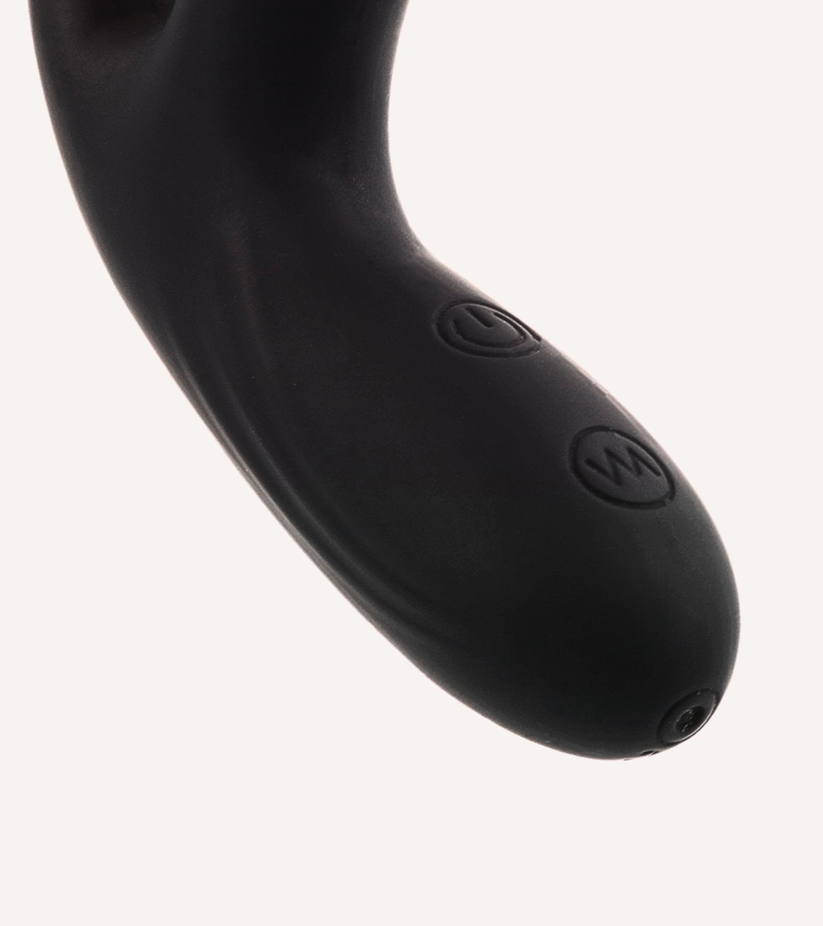 Analmassager Svart med Vibration