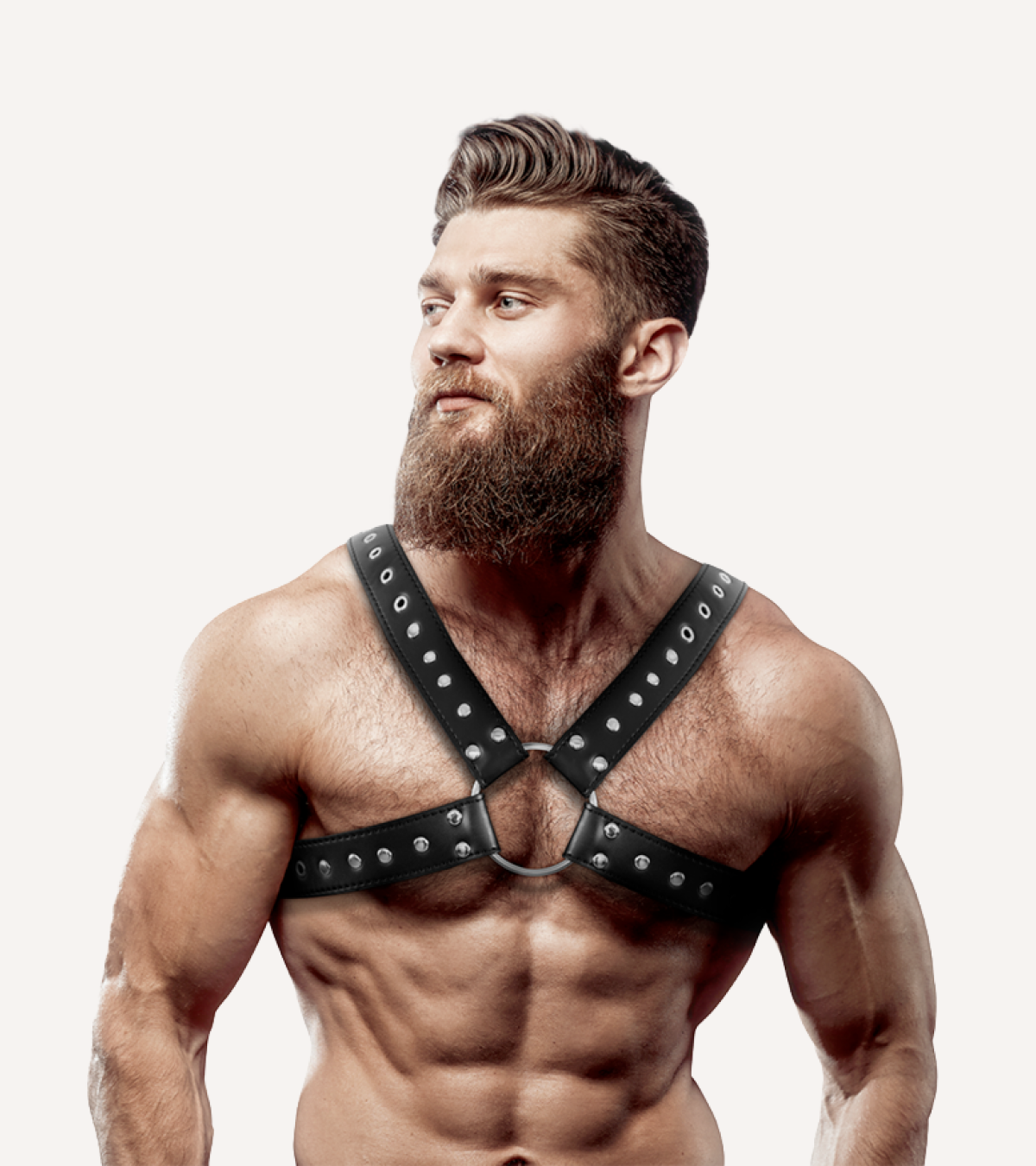 Bröstsele Korsdesign Veganskt Läder