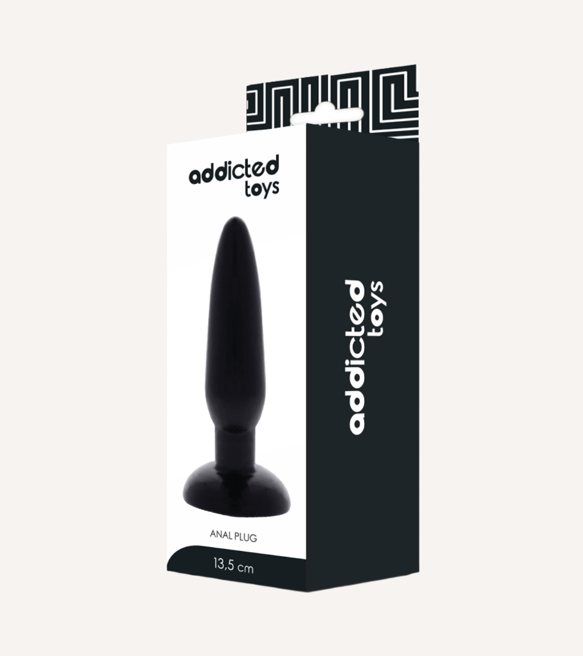 Buttplug 13,5 cm Svart