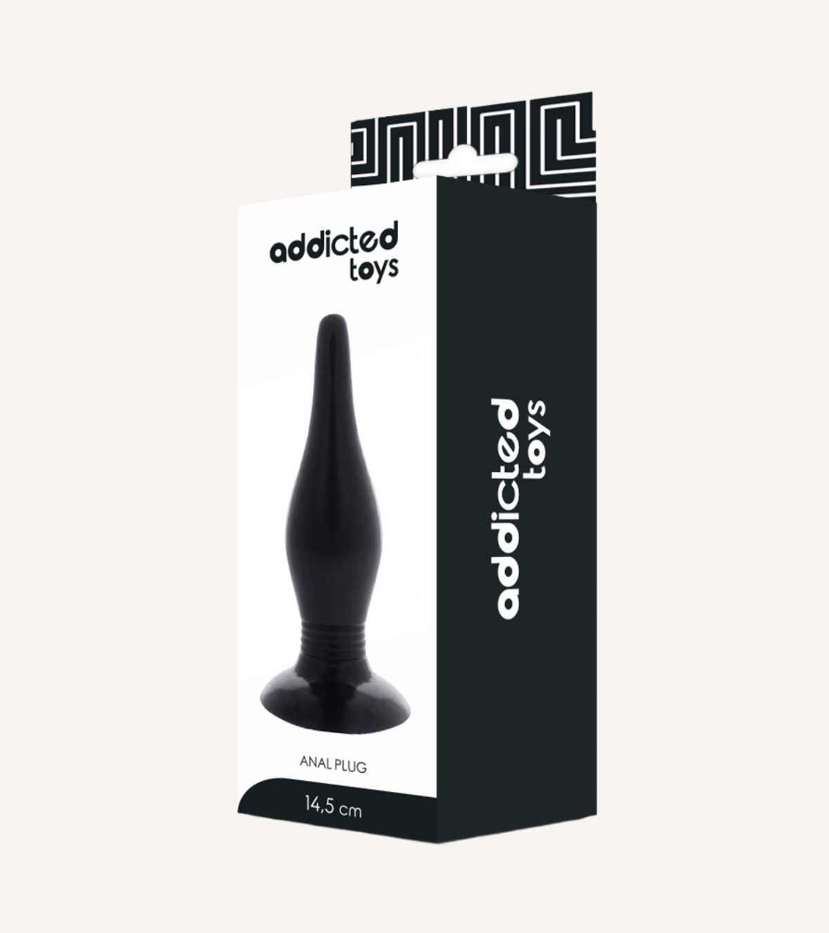 Buttplug 14,5 cm Svart