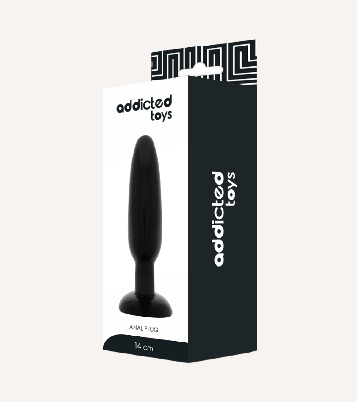 Buttplug 14 cm Svart