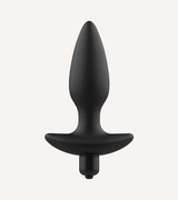 Buttplug Massager med Vibration Svart