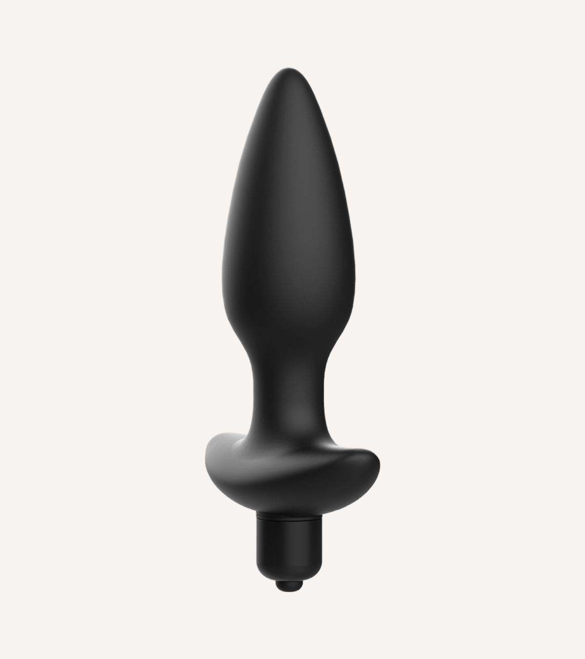 Buttplug Massager med Vibration Svart