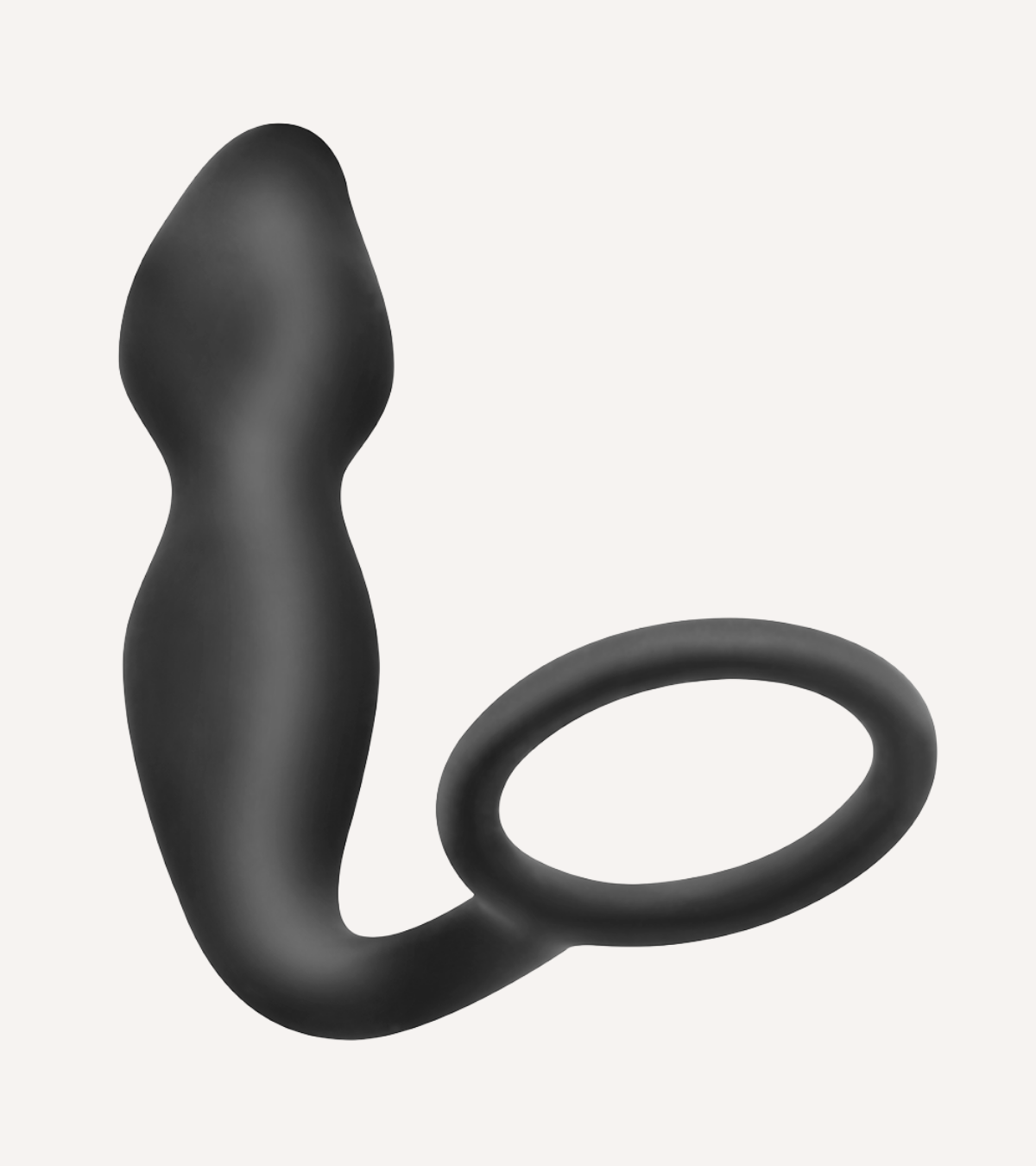 Buttplug med Penisring i Silikon Variant 2