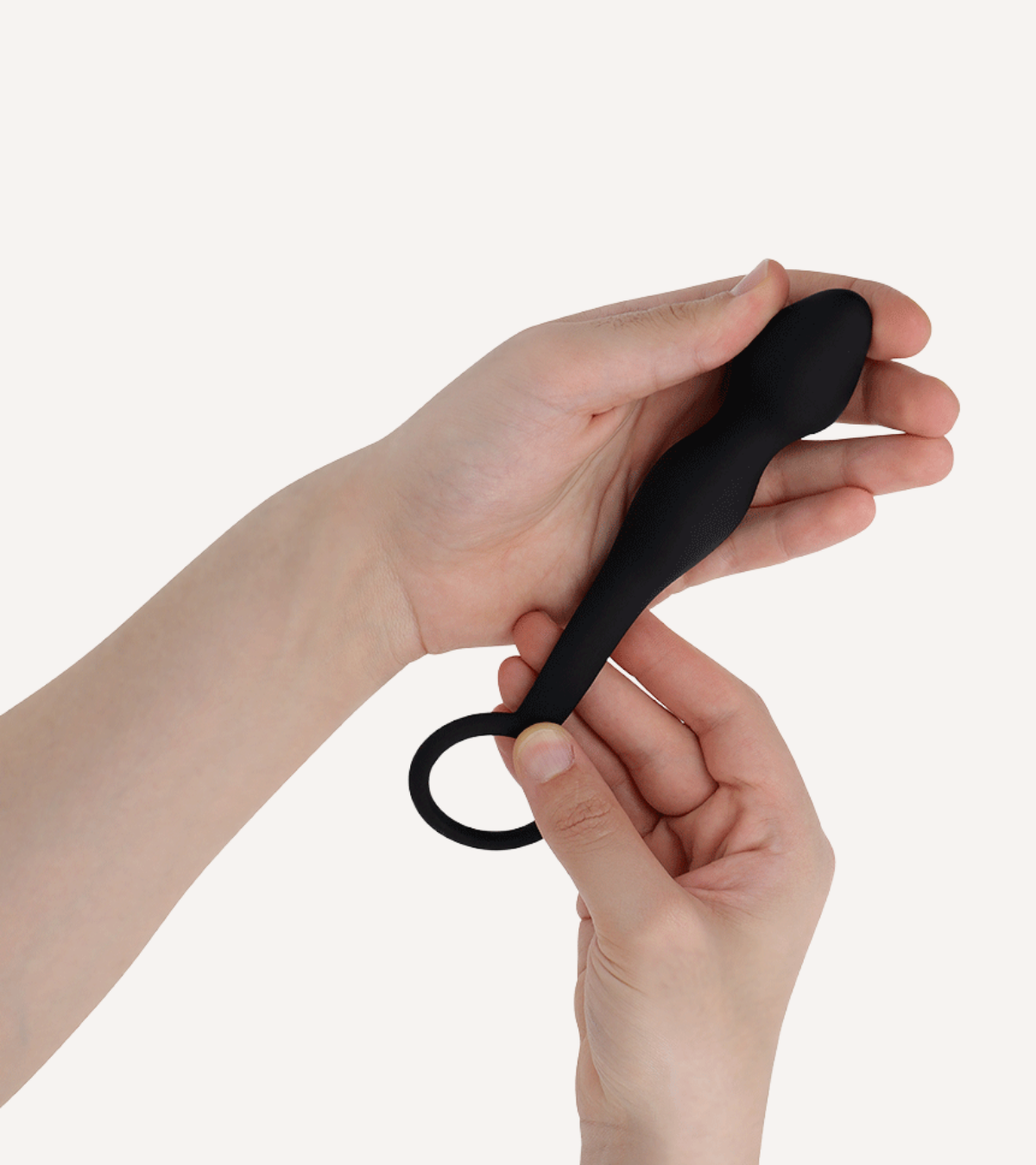 Buttplug med Penisring i Silikon Variant 2