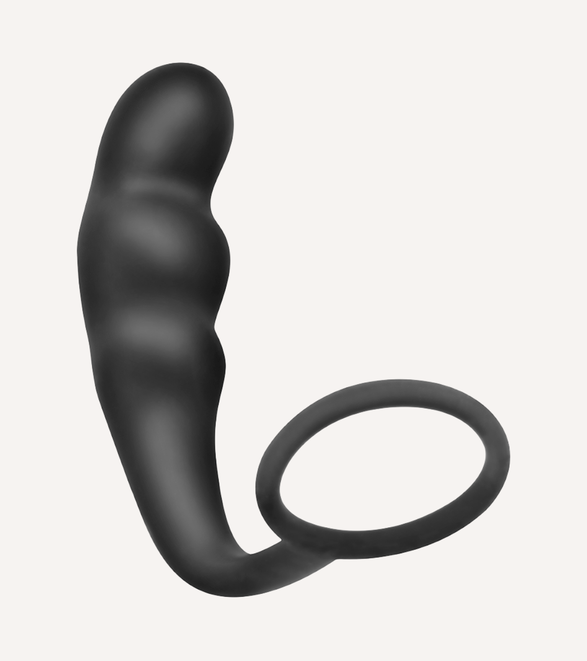 Buttplug med Penisring i Silikon Variant 4