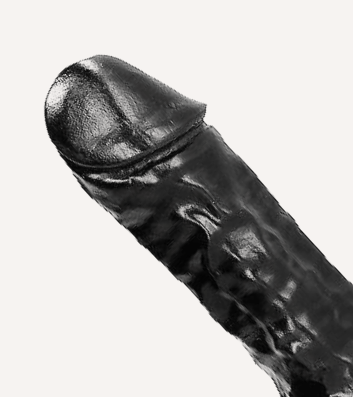 Dildo Realistisk 19 cm Svart