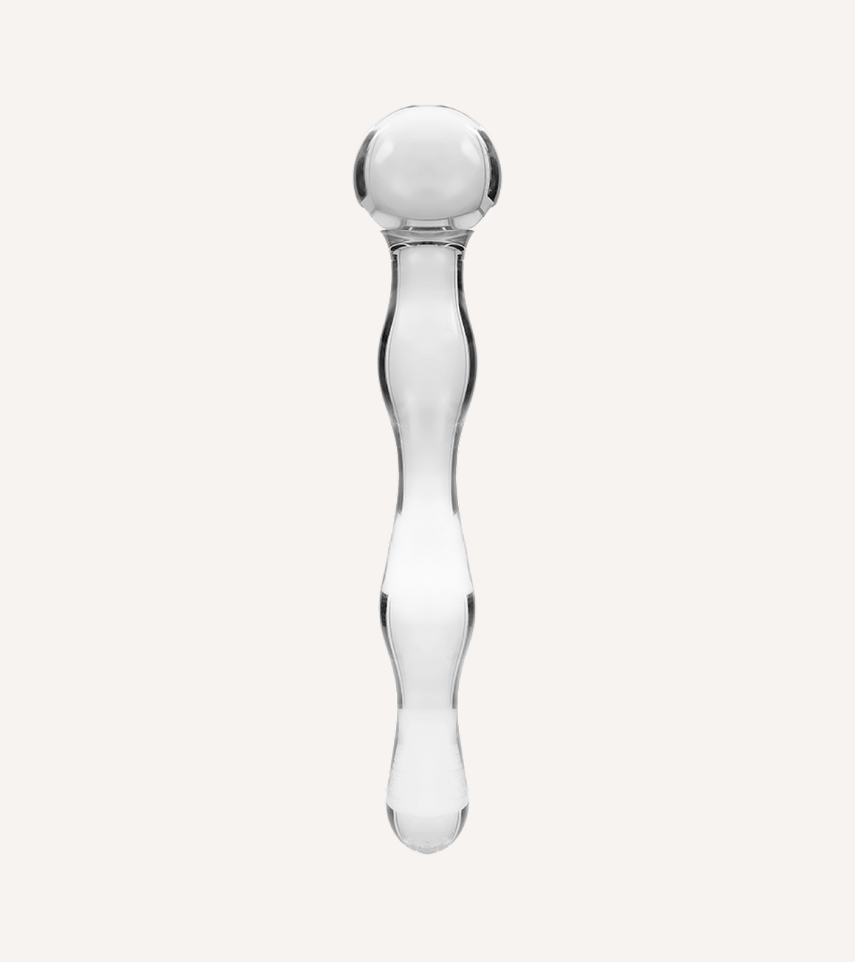 Dildo 'No. 13' i Borosilikatglas 18 cm