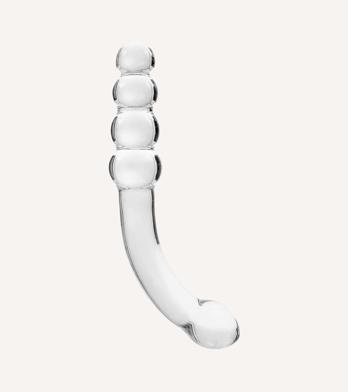Dildo 'No. 14' i Borosilikatglas 18,5 cm
