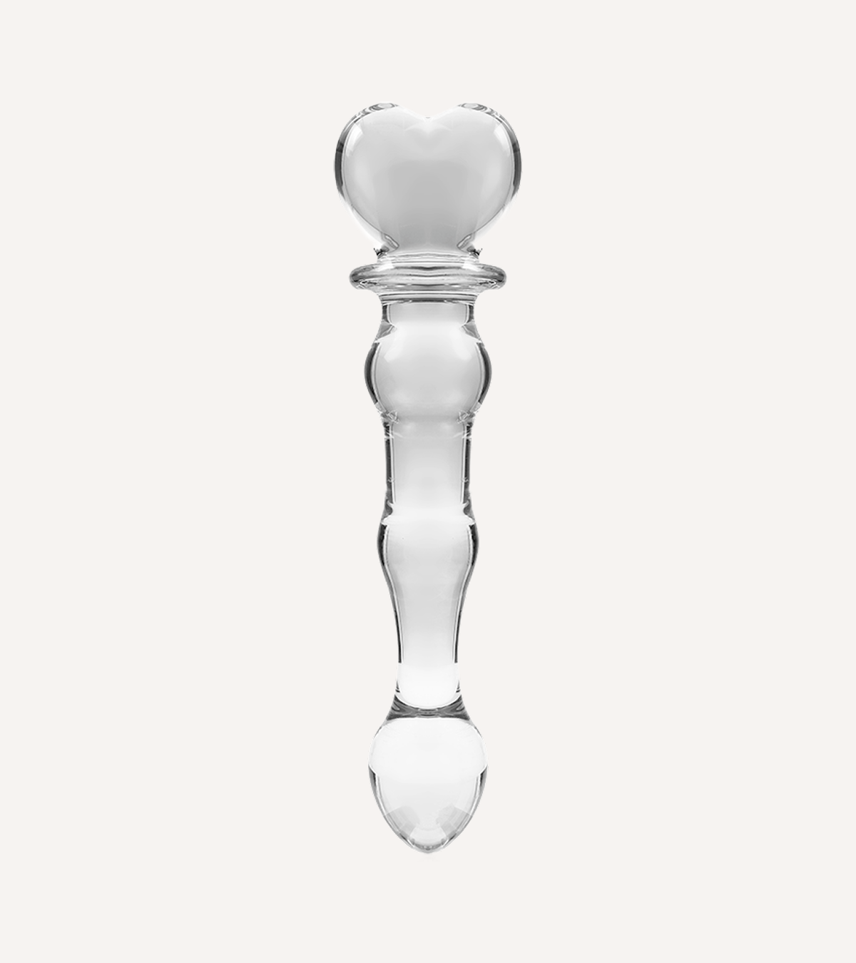Dildo 'No. 21' i Borosilikatglas 20,5 cm