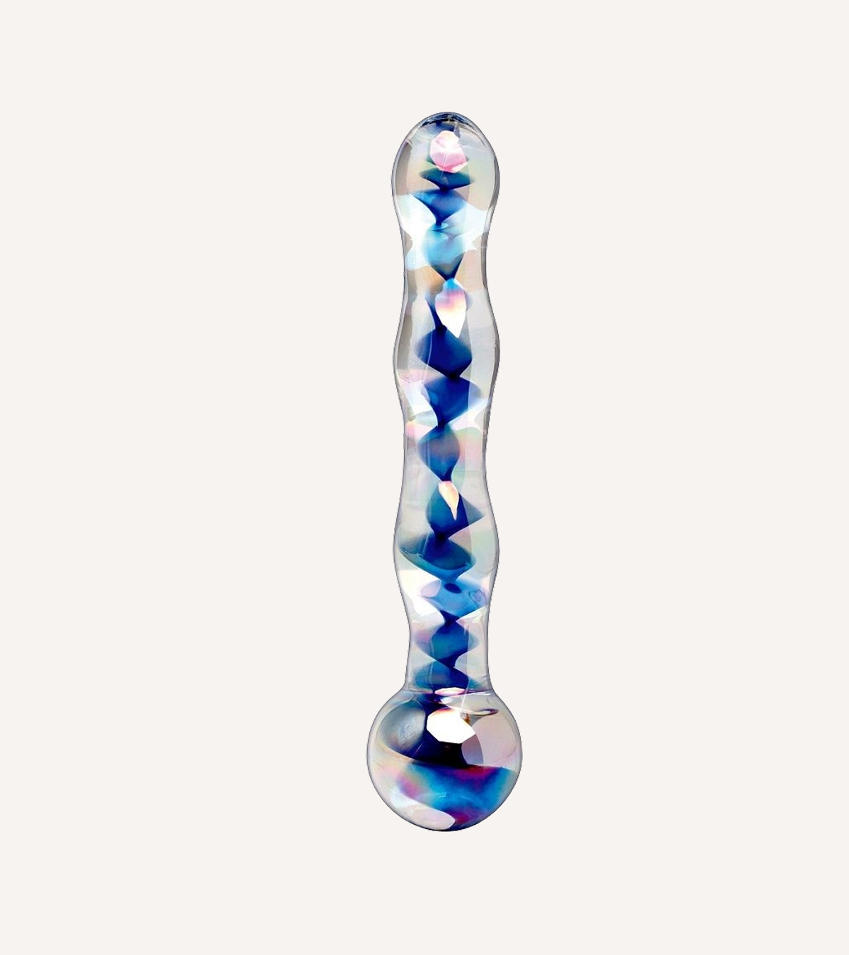 Dildo 'No. 8' i Glas 17,8 cm