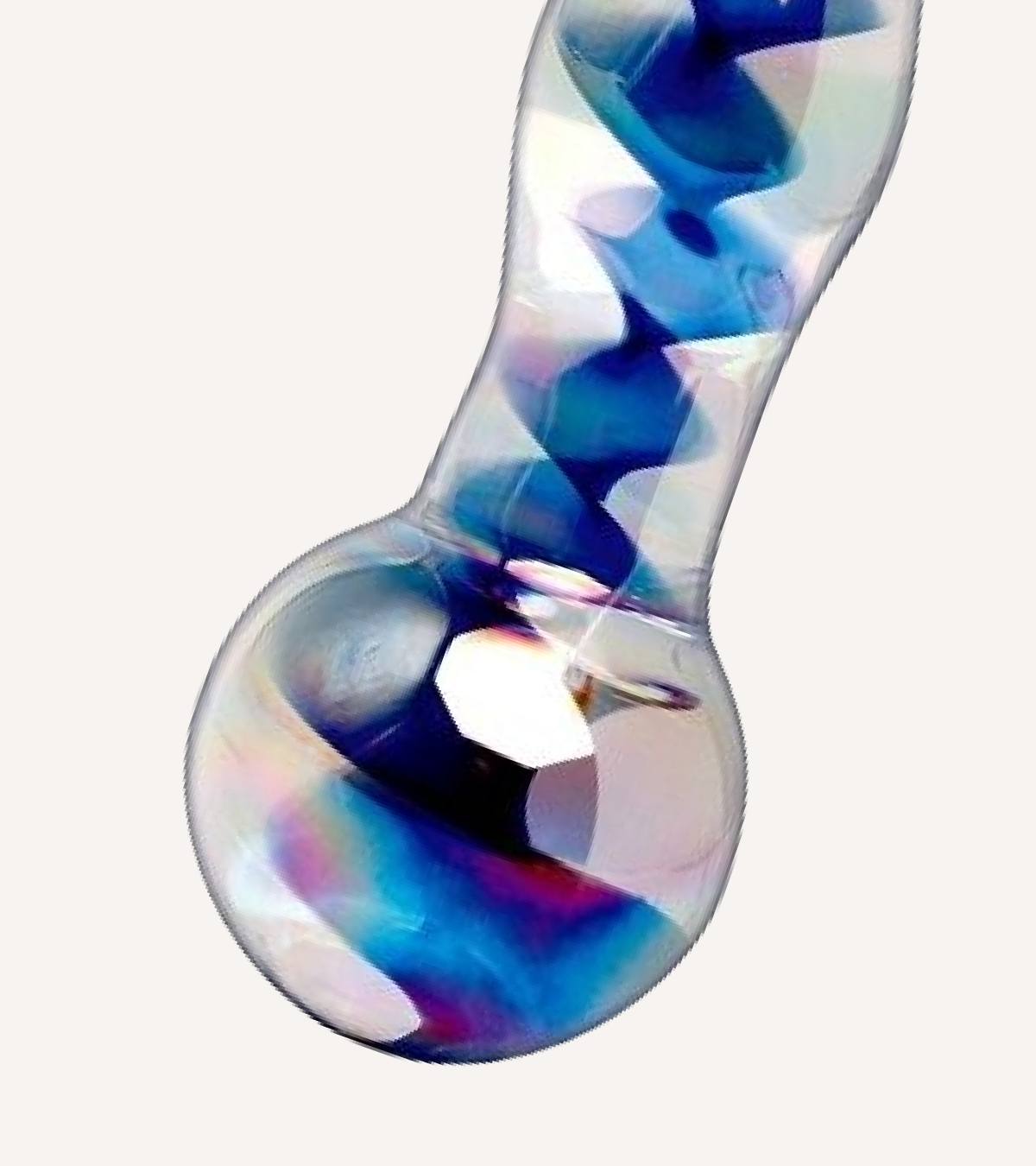 Dildo 'No. 8' i Glas 17,8 cm