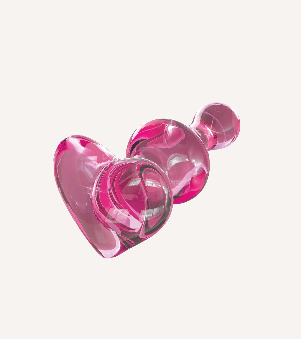 Dildo 'No 75' i Glas 8 cm