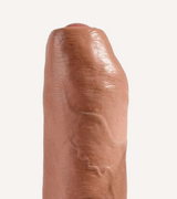 Dildo med Förhud 17,8 cm