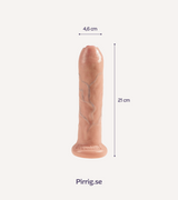 Dildo med Förhud 21 cm