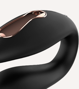 Dual Vibrator Svart + Watchme Klocka