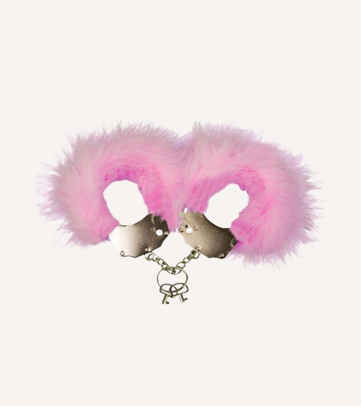 Handbojor i Metall med Rosa Fjädrar