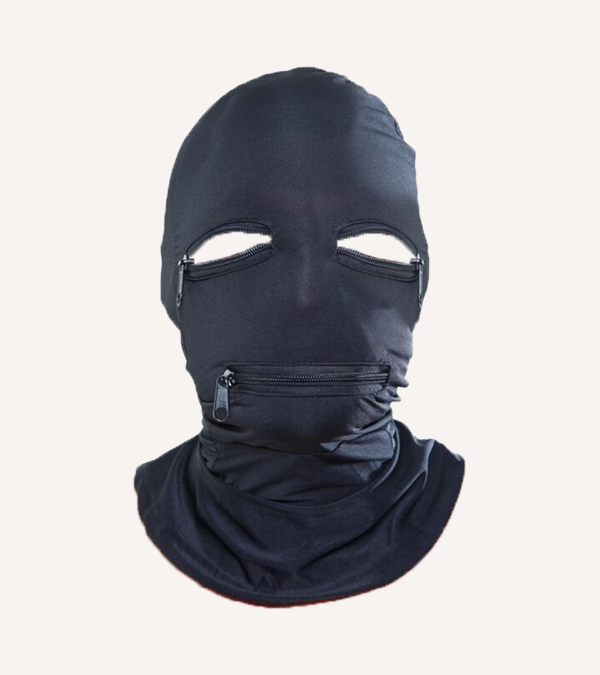 Helhuva med Dragkedjor Svart