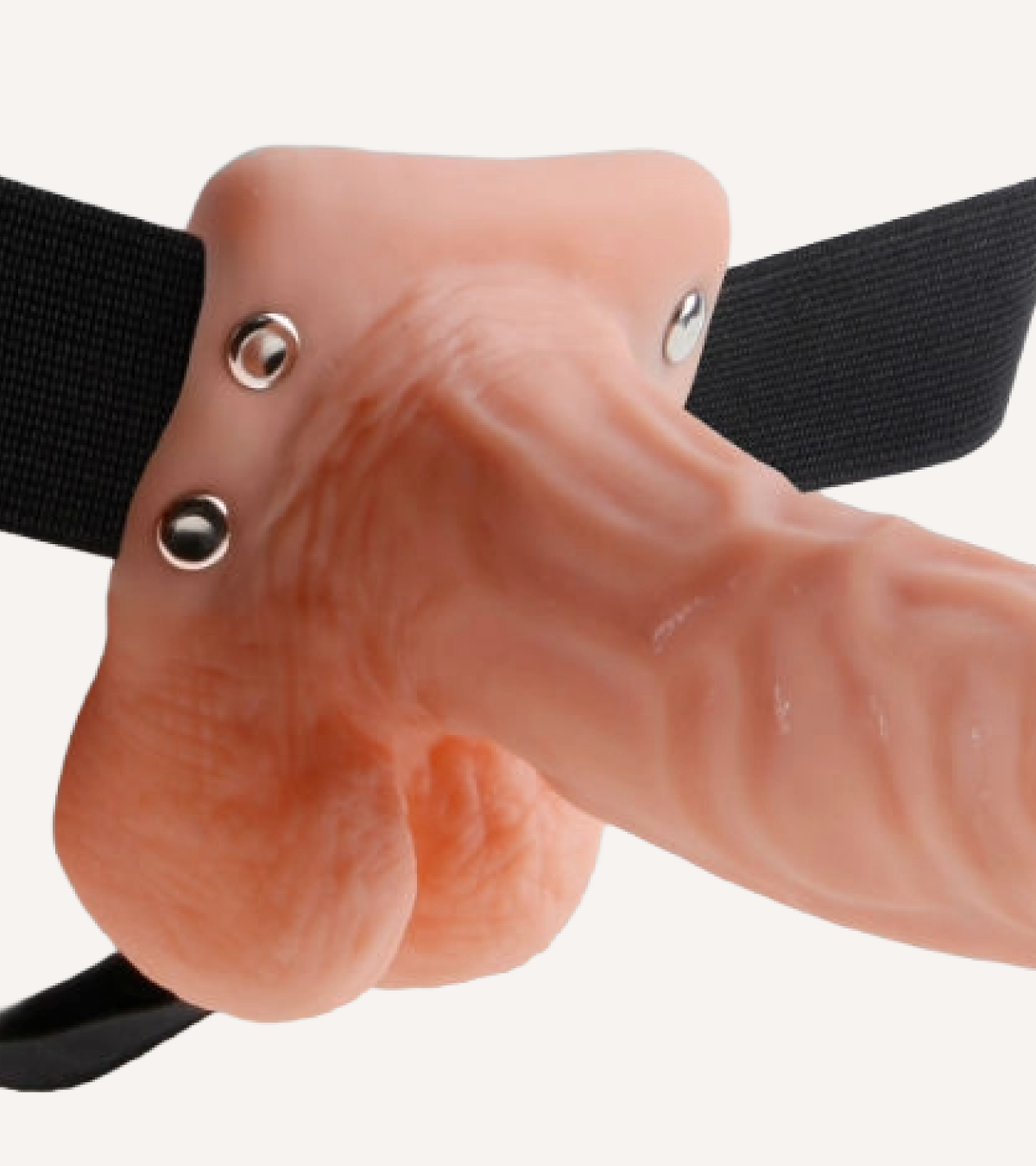 Ihålig Strap-on 'Series 7' med Kulor