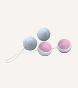 Knipkulor Luna Mini Blå/Rosa 2 st