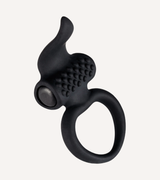 Lingus Vibrerande Penisring Svart