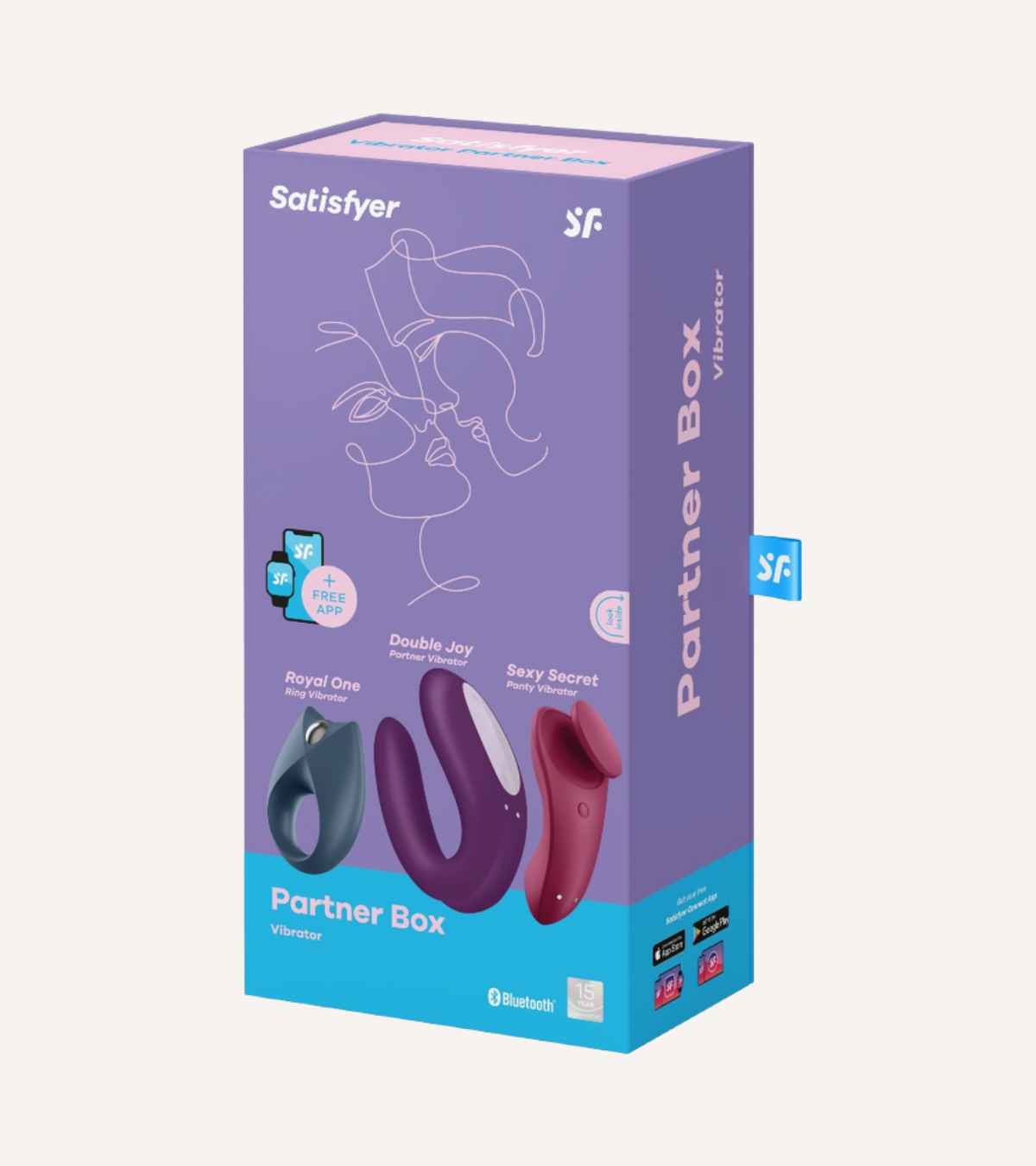 Partner Box med 3 Sexleksaker