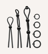 Penisringset Flexibel i Silikon 7 Delar