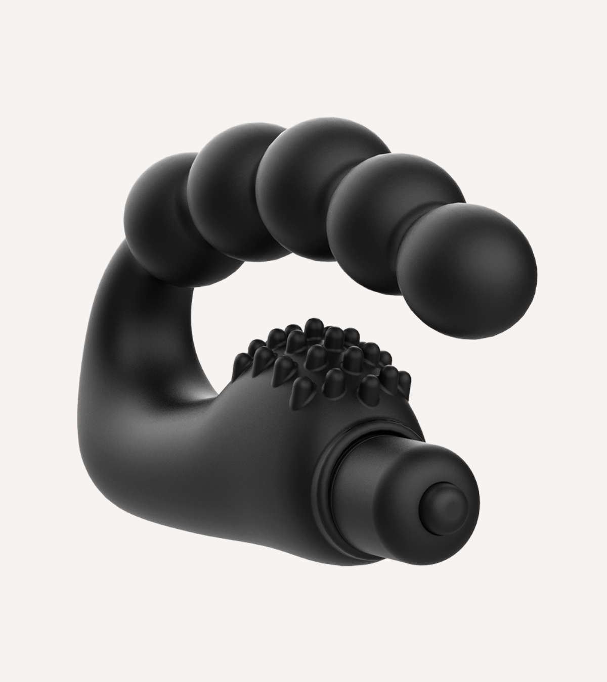 Prostatamassager med Vibration Svart