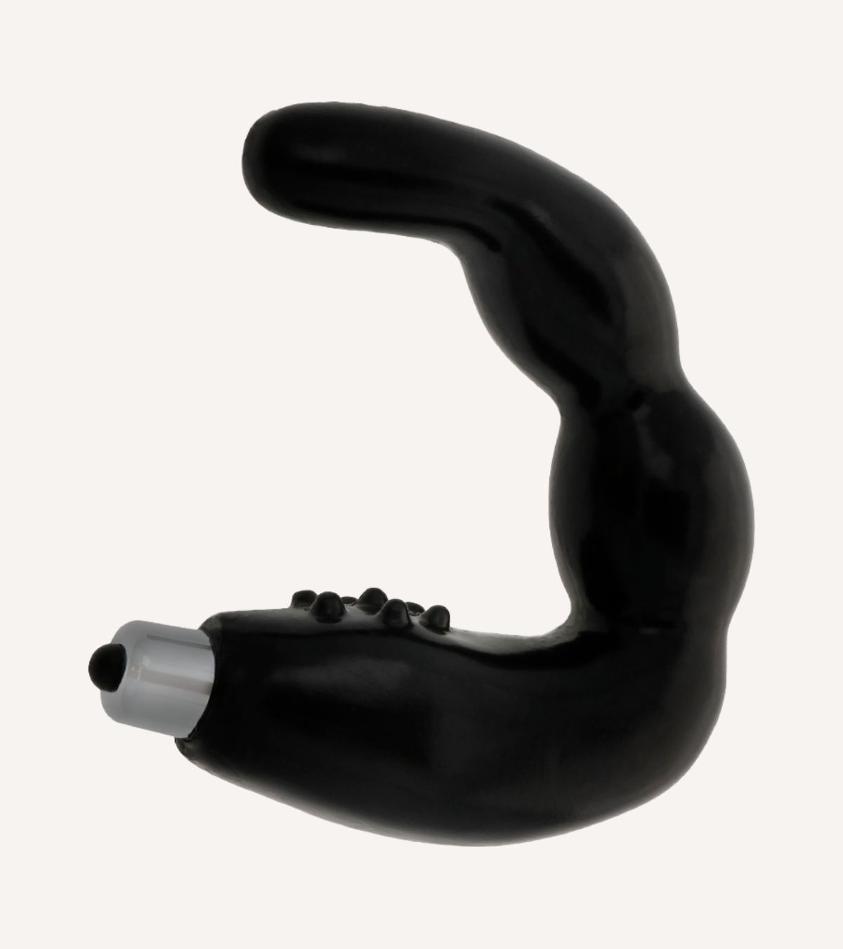 Prostatamassager med Vibration i Silikon