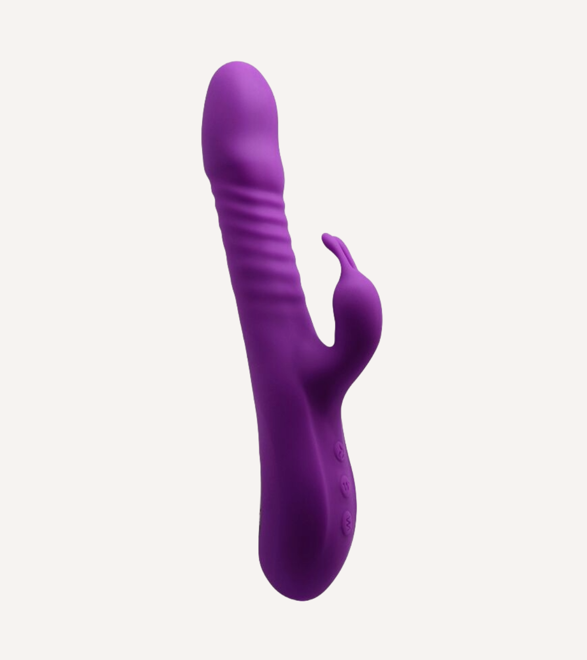 Rabbit Vibrator i Silikon Lila