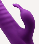 Rabbit Vibrator i Silikon Lila