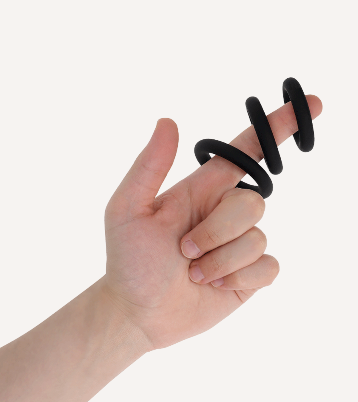 Set med Ringar i Silikon Variant 1