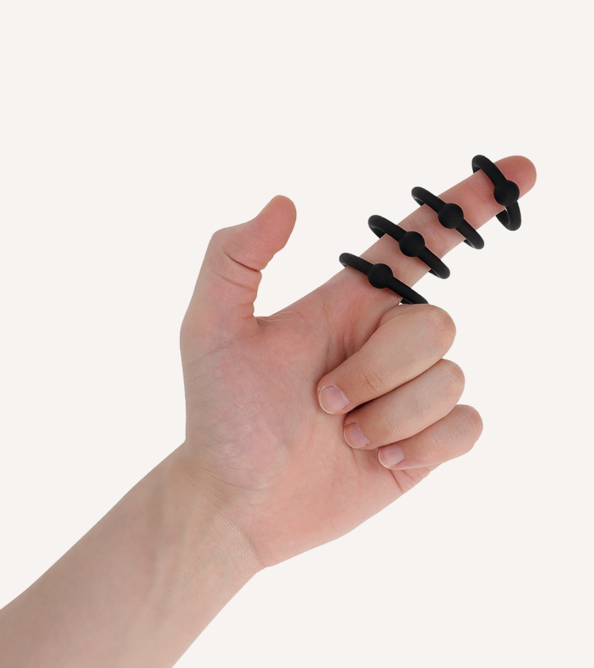 Set med Tryckringar i Silikon