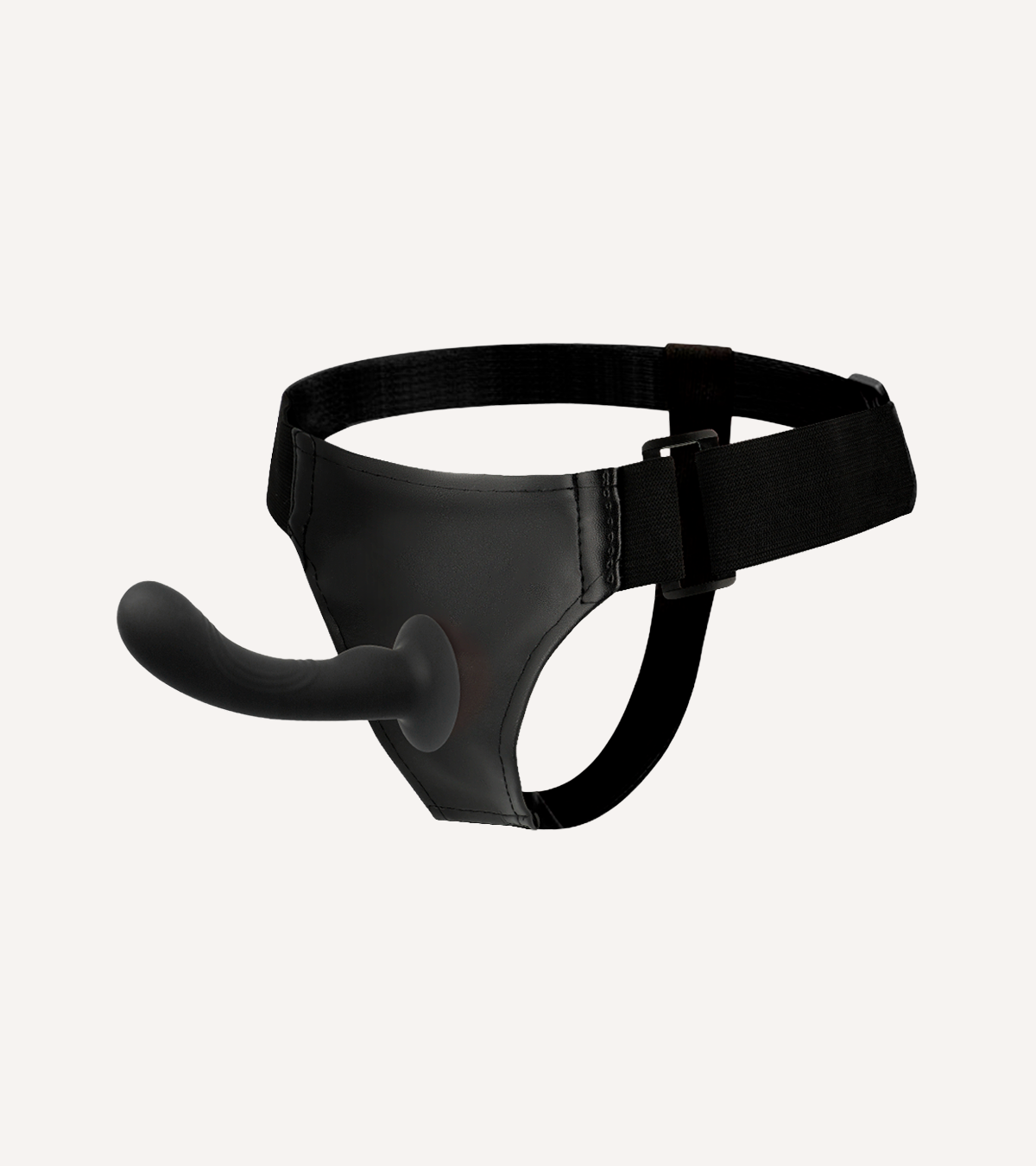 Strap-on Set Harness och G-punktsdildo 15,5 cm