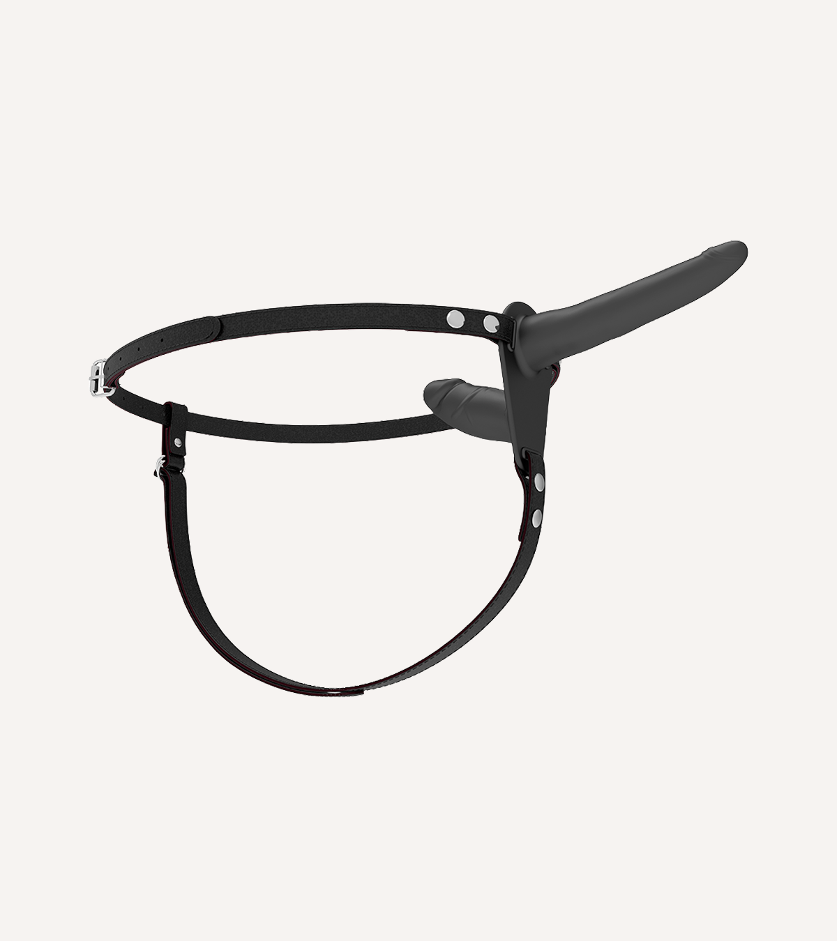 Strap-on Set med två Dildos och Justerbart Harness