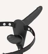 Strap-on Set med två Dildos och Justerbart Harness