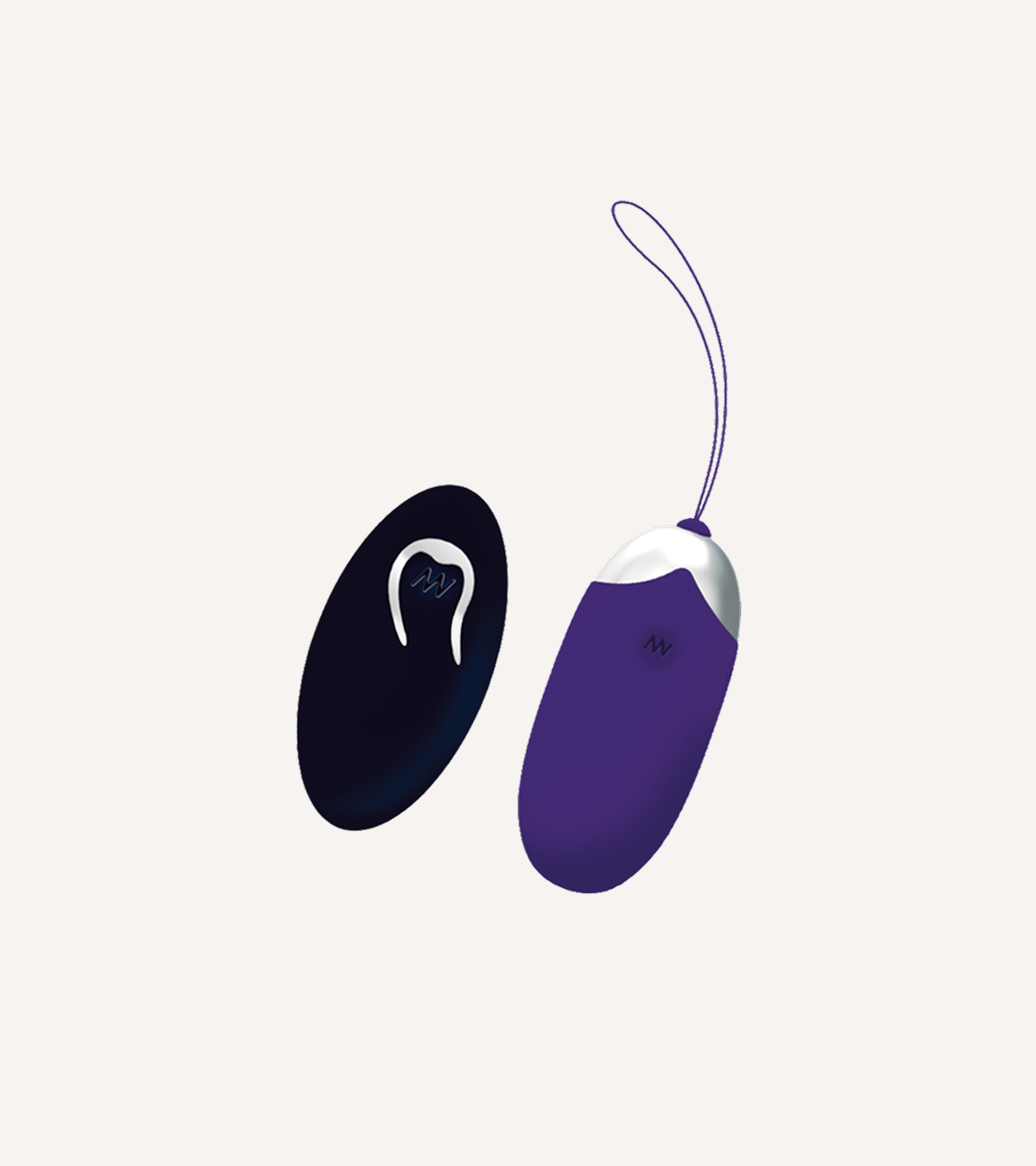 Vibrerande Ägg 'Flippy II' Fjärrkontroll