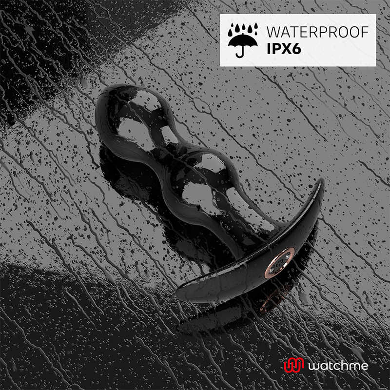 Vibrerande Analplugg med Appstyrning + WATCHME Klocka