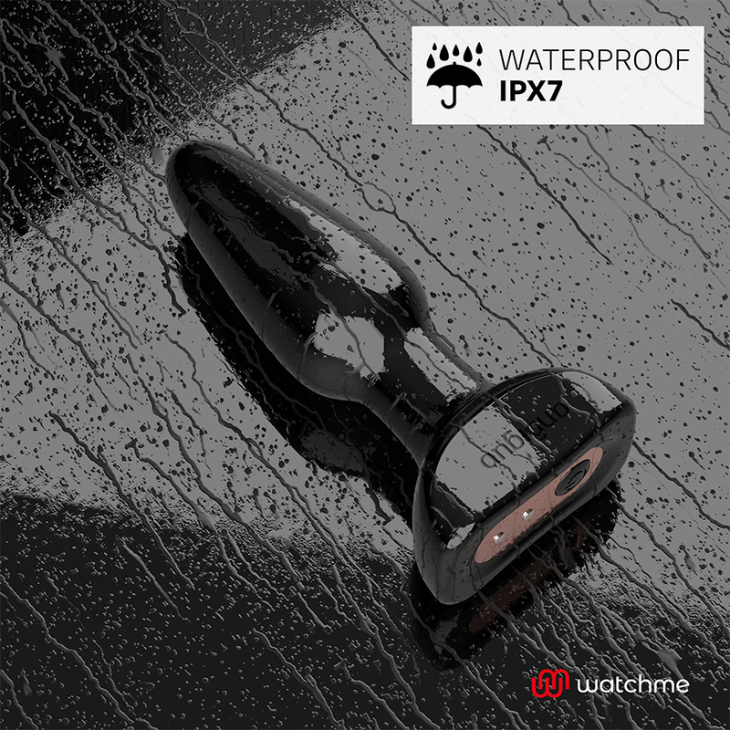 Analplugg med Pulsation och Appstyrning + WATCHME Klocka