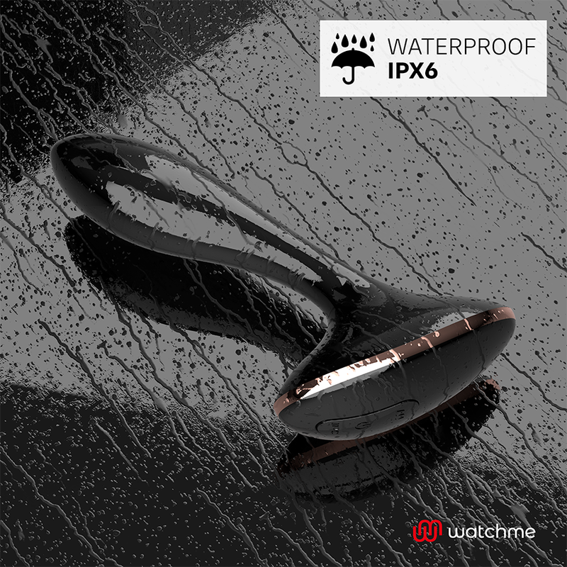 Analplugg med Vibration och Appstyrning + WATCHME Klocka