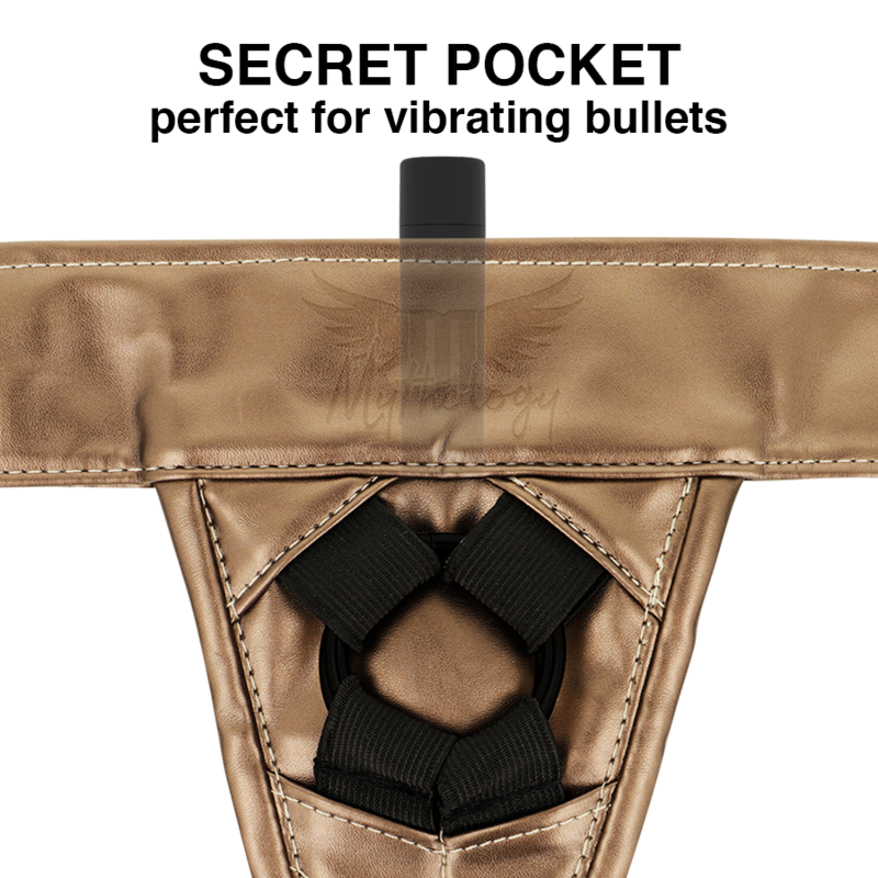 Harness 'Bronze' med Ficka S-XL