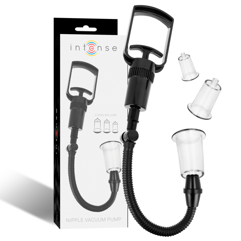 vakuumpump för bröstvårtor i transparent design, unisex