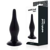Buttplug 14,5 cm i svart färg från Addicted Toys