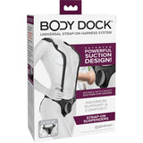 body dock-harness med hängslen och metallringar