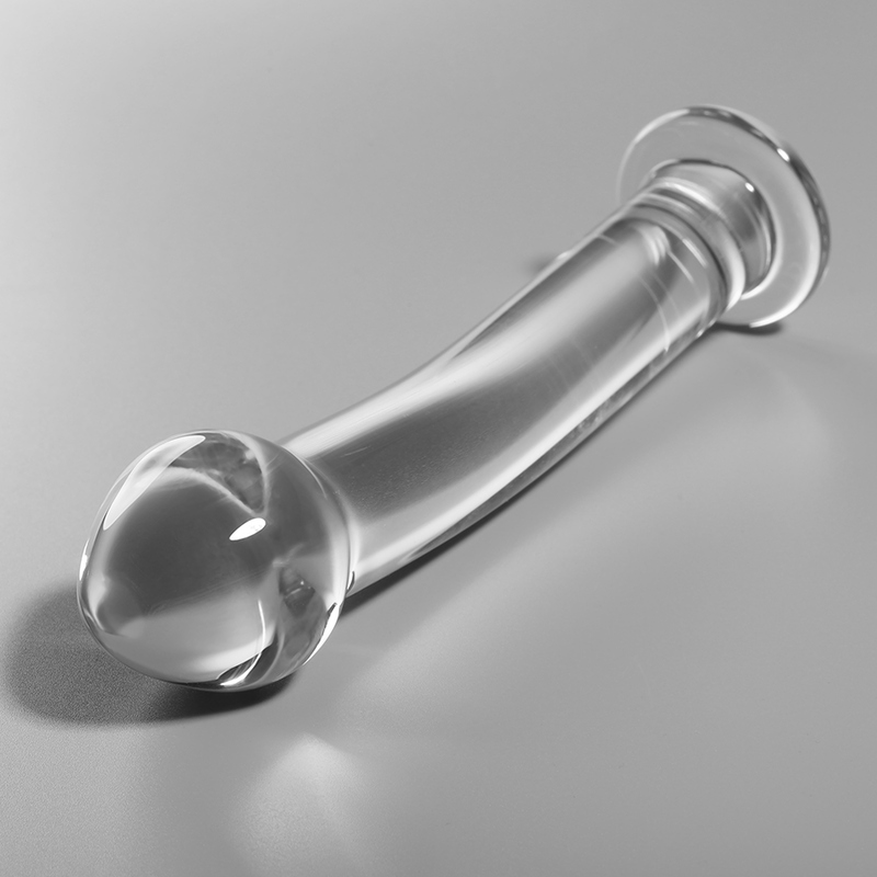 Dildo 'No. 11' i Borosilikatglas 16 cm