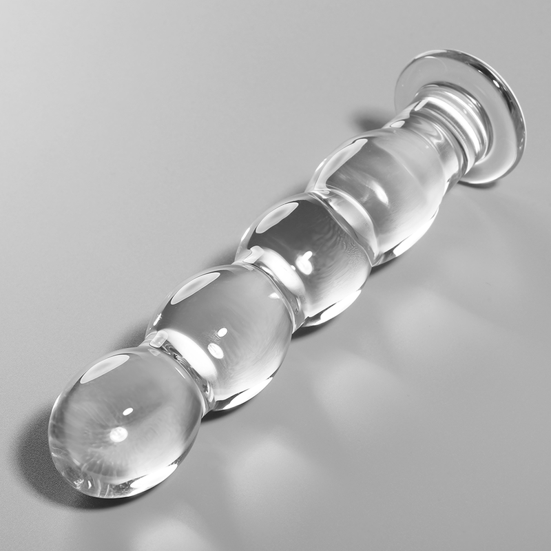 Dildo 'No. 10' i Borosilikatglas 16,5 cm
