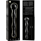 Dildo 'No. 13' i Borosilikatglas 18 cm