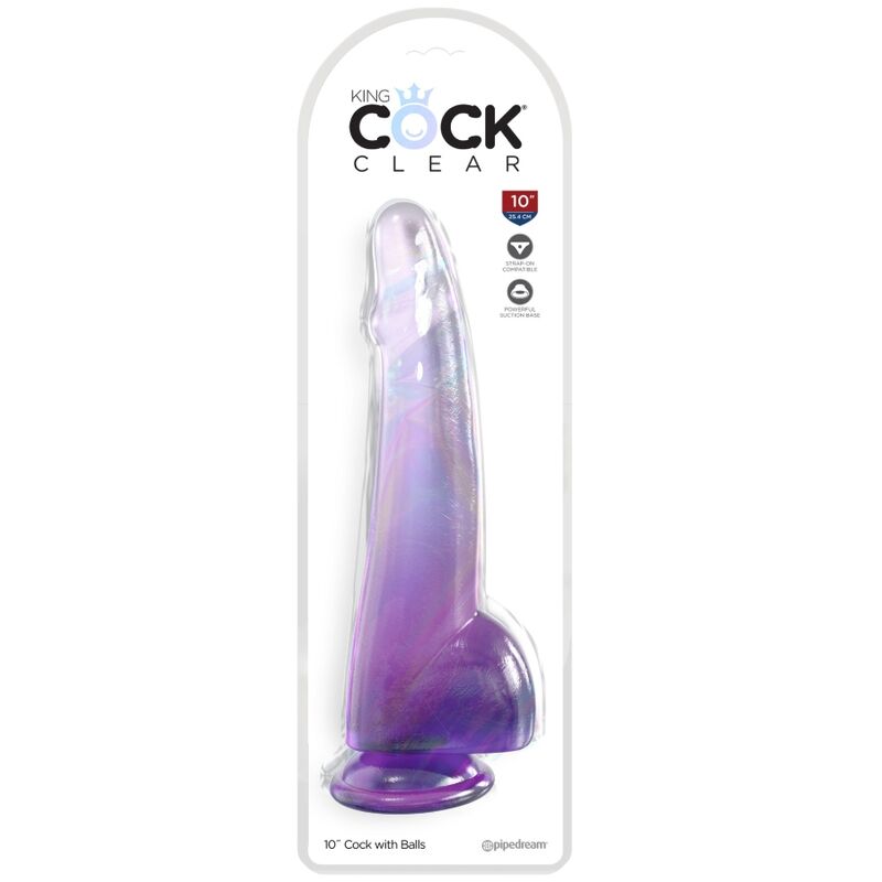 Dildo Clear Realistisk 19 cm