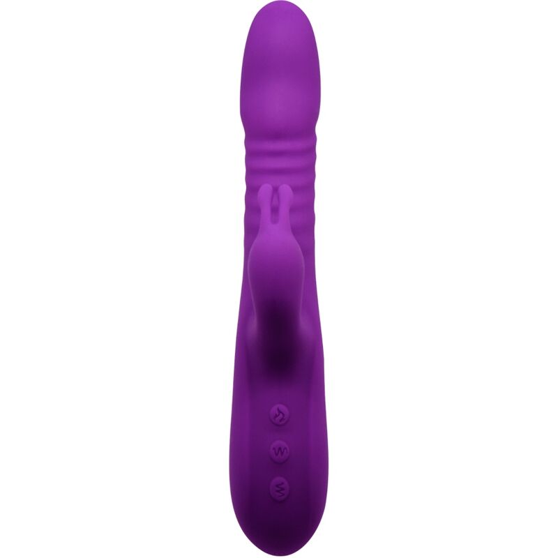 Rabbit Vibrator i Silikon Lila