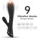 Rabbitvibrator med 9 Lägen
